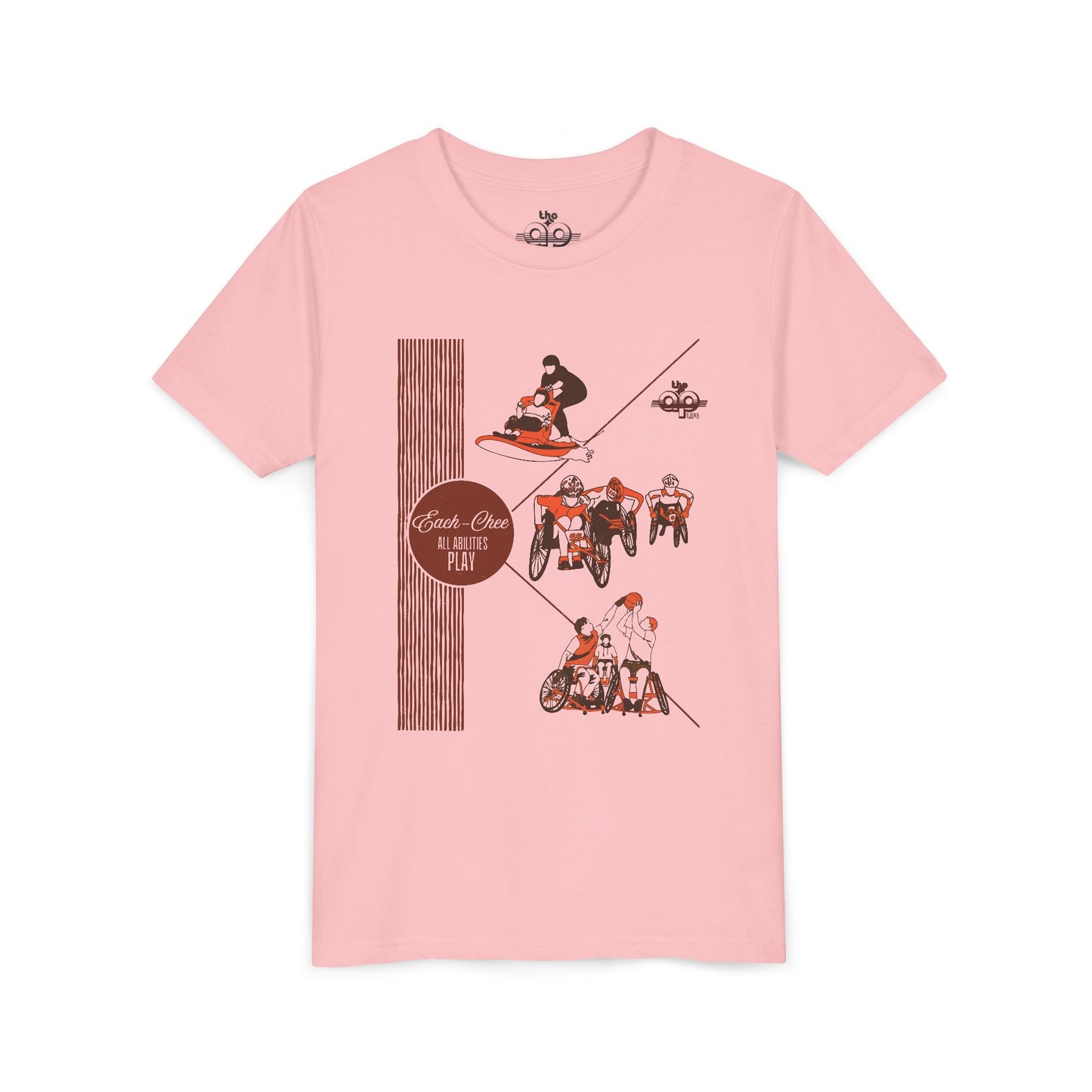 Each-Chee - All Abilities Play - Unisex Youth Short Sleeve Tee