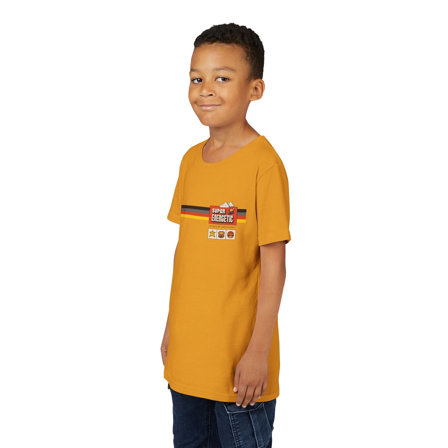 Super Energetic - Despite My Limited Diet - Youth Unisex Short Sleeve Tee