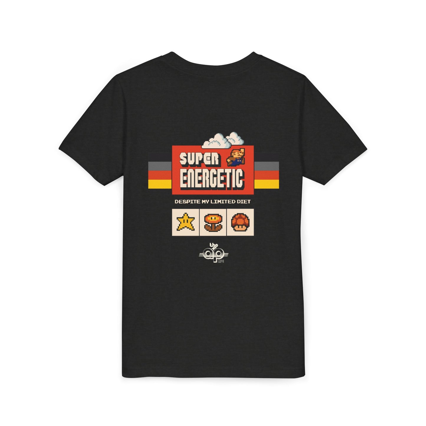 Super Energetic - Despite My Limited Diet - Youth Unisex Short Sleeve Tee