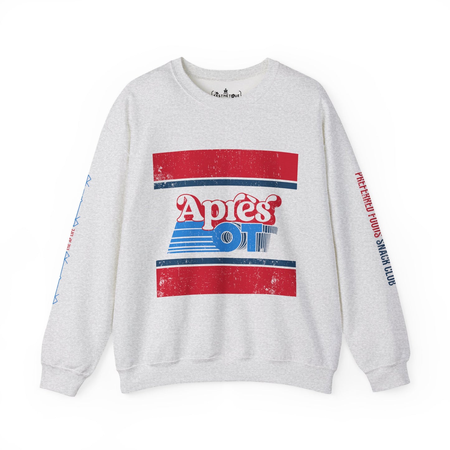 Après OT - Preferred Foods Snack Club - Adult Unisex Heavy Blend™ Crewneck Sweatshirt