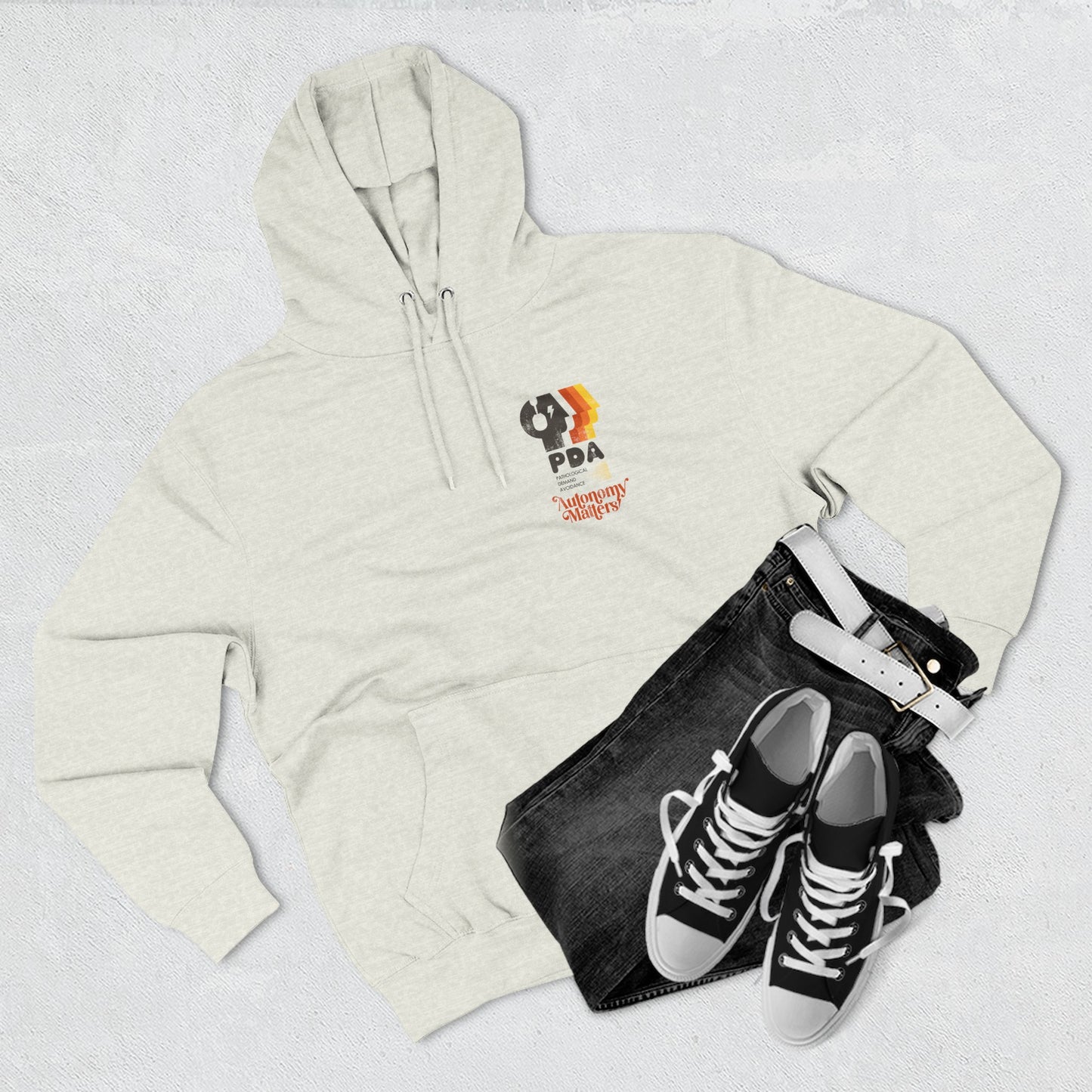 PDA - Pathological Demand Avoidance - Autonomy Matters - Adult Unisex Hoodie