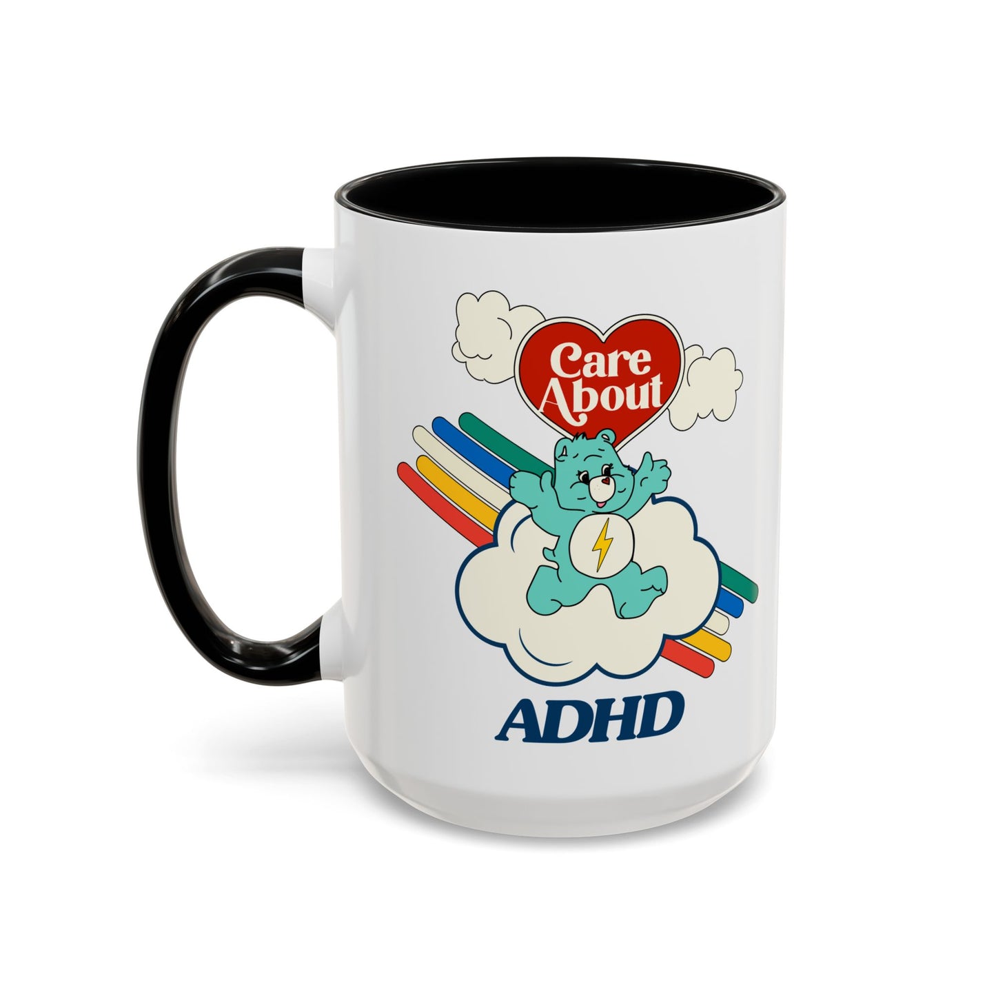 Care About ADHD - Disability Rights Accent Coffee Mug (11, 15oz)