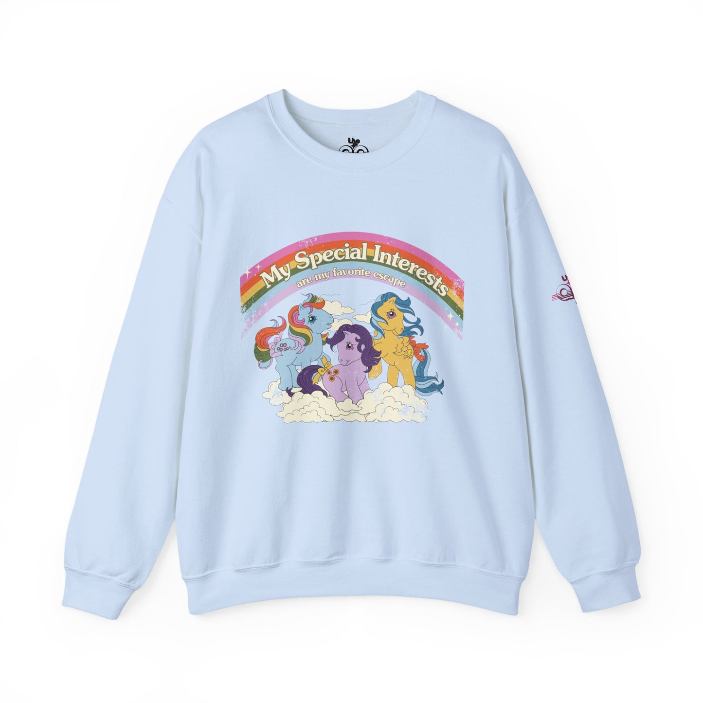 My Special Interests are my Favorite Escape - Adult Unisex Heavy Blend™ Crewneck Sweatshirt
