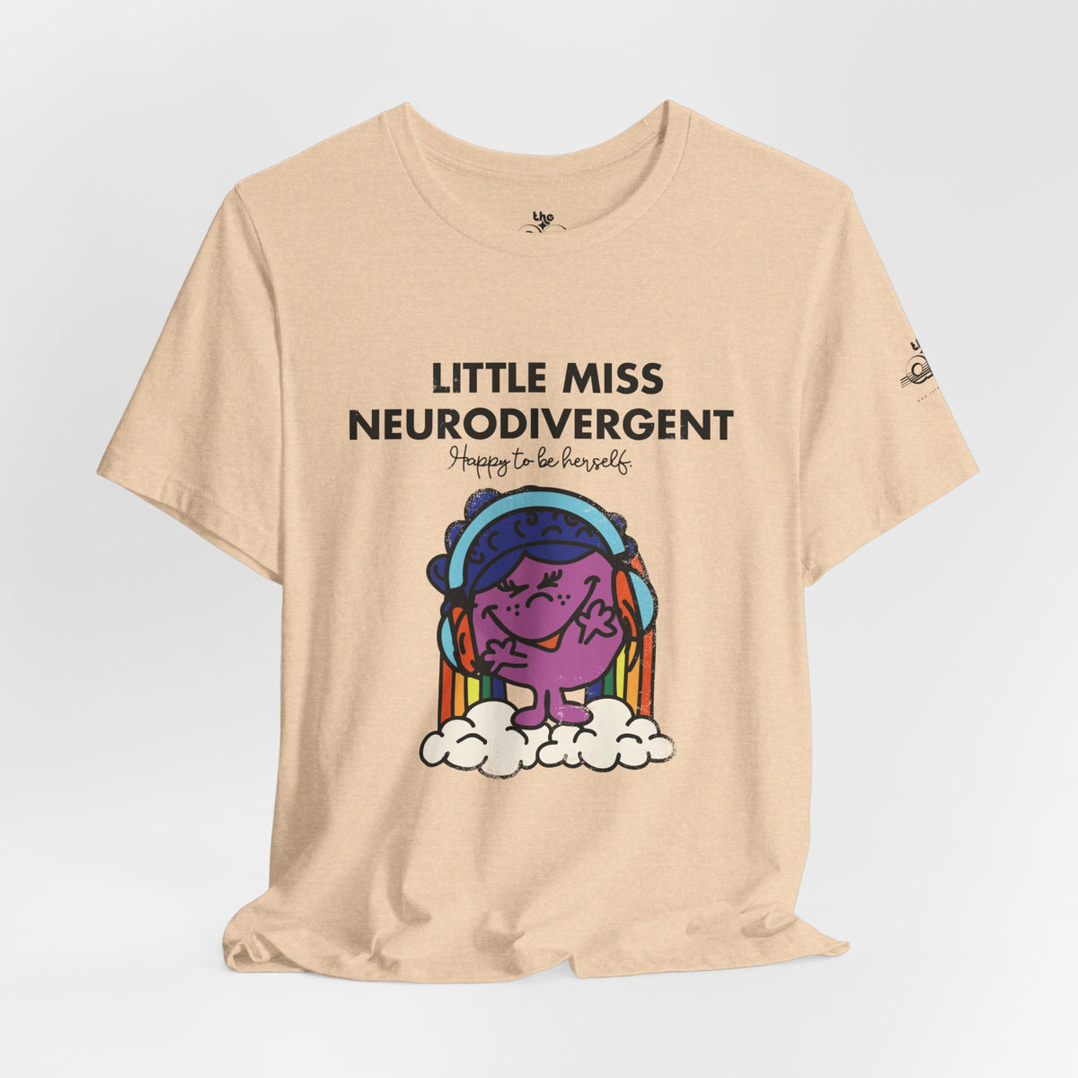 Little Miss Neurodivergent -Adult Unisex Jersey Short Sleeve Tee