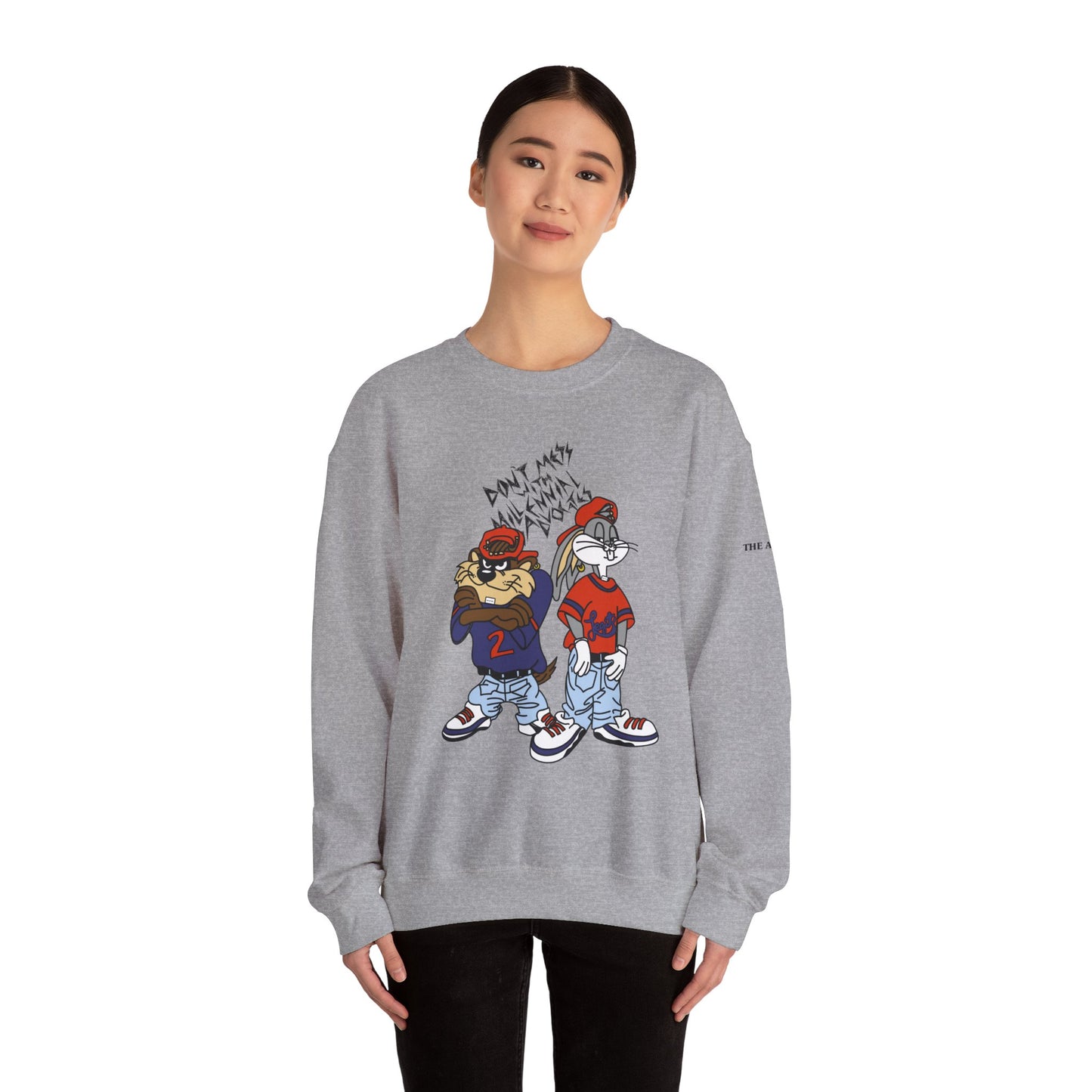 Don't Mess With Millennial Advocates - Adult Unisex Heavy Blend™ Crewneck Sweatshirt