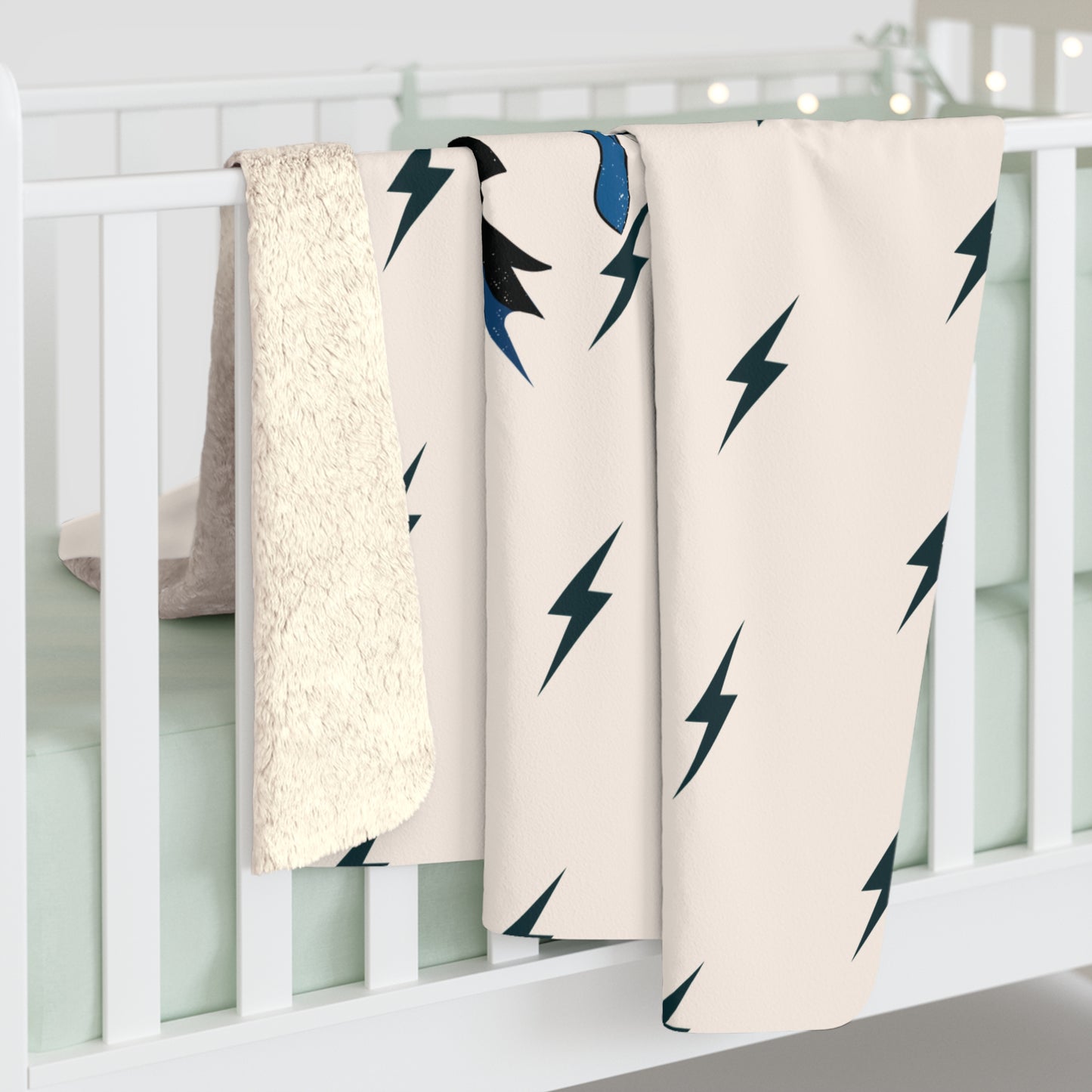 Batvocate - Defending All Forms of Communication - AAC - GLP - S2C - Sherpa Fleece Blanket