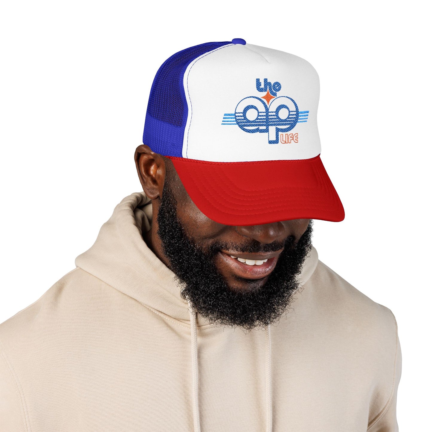 The AP Life - Adult Unisex Foam Trucker Hat (Embroidered)