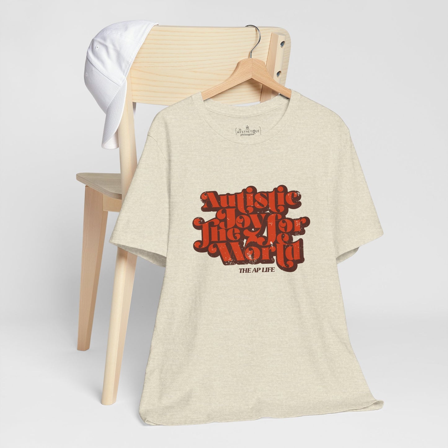 Autistic Joy for the World - Seasonal Style - Unisex Jersey Short Sleeve Tee