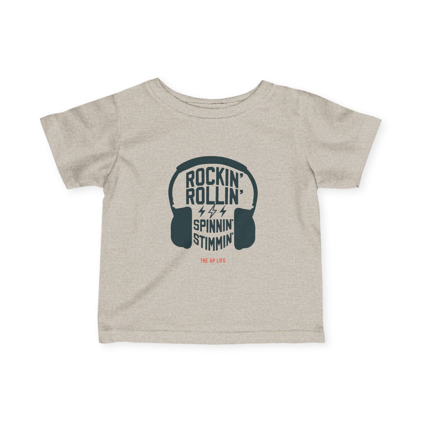 Rockin' Rollin' Spinnin' Stimmin' - Baby Infant Fine Jersey Tee
