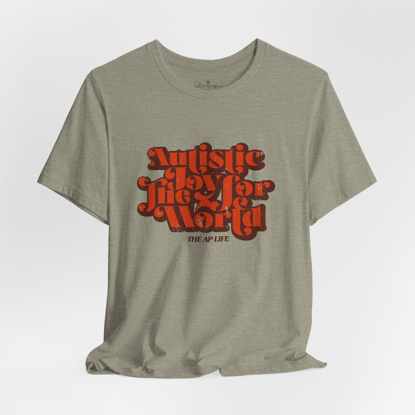 Autistic Joy for the World - Seasonal Style - Unisex Jersey Short Sleeve Tee