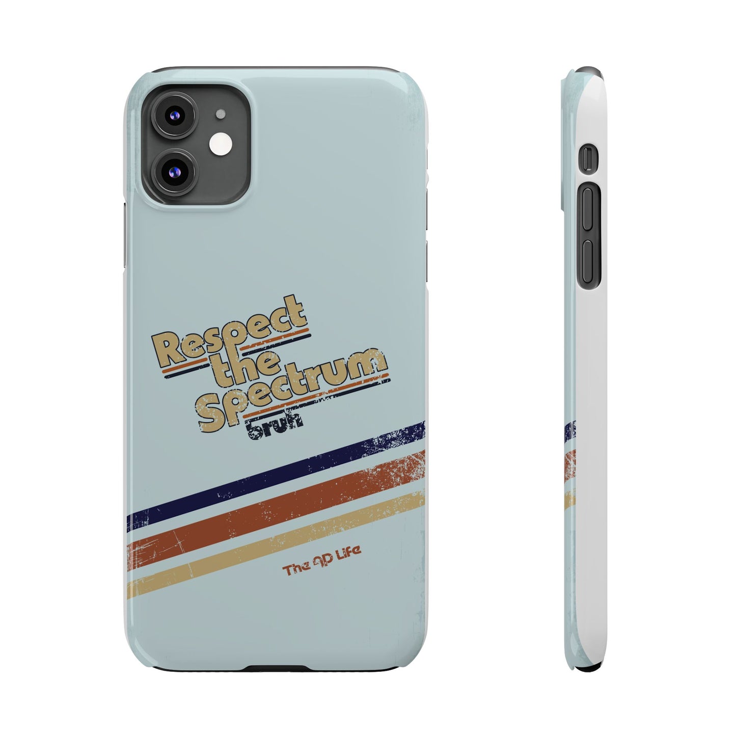 Respect The Spectrum - iPhone Case