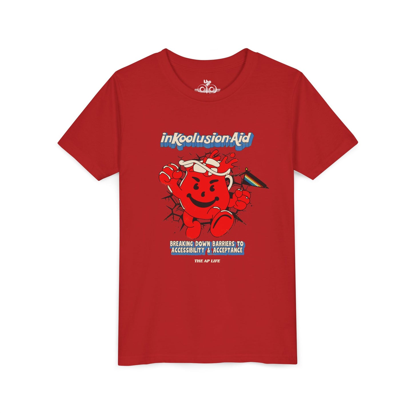 Inkoolusion Aid - Breaking Down Barriers - Unisex Youth Jersey Tee