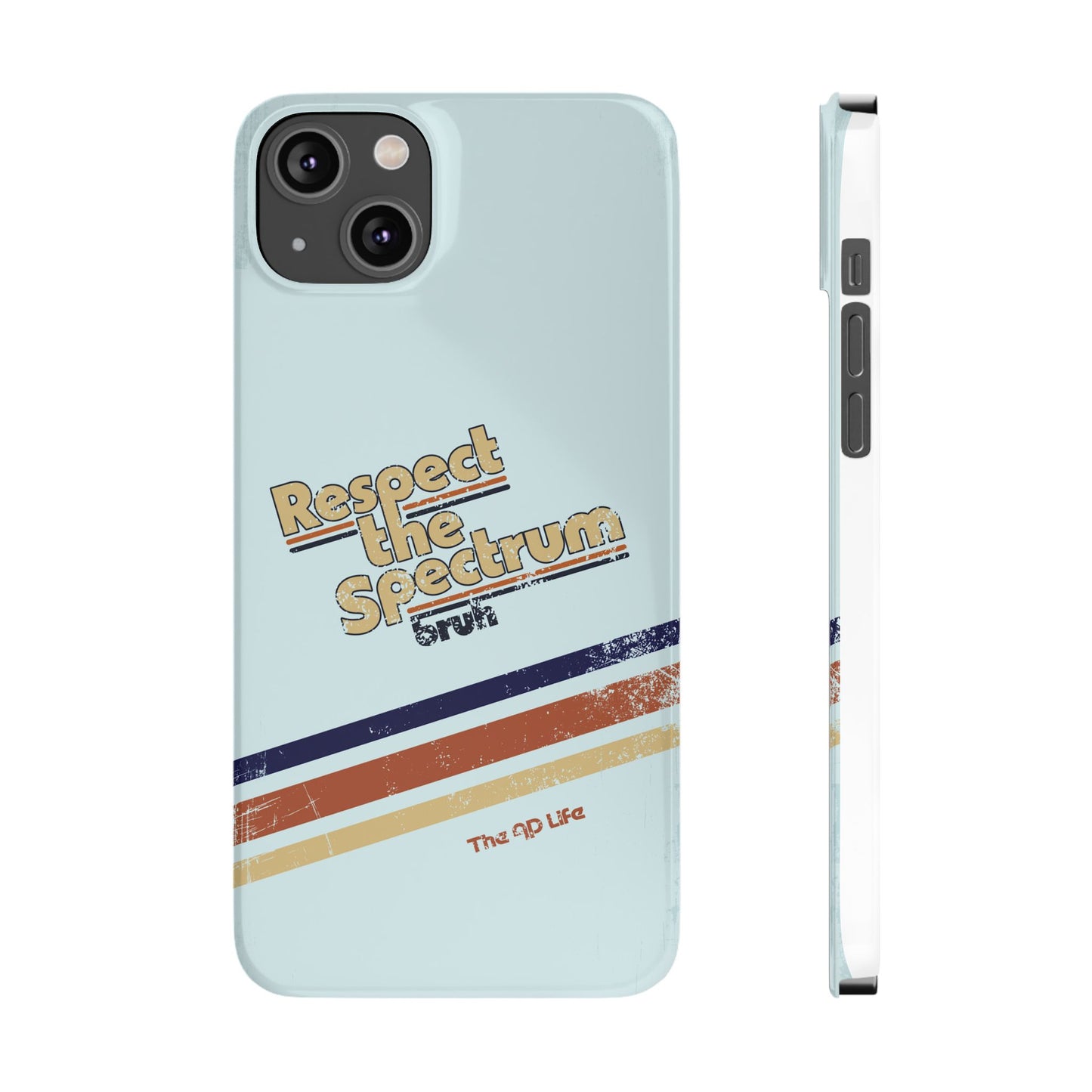 Respect The Spectrum - iPhone Case