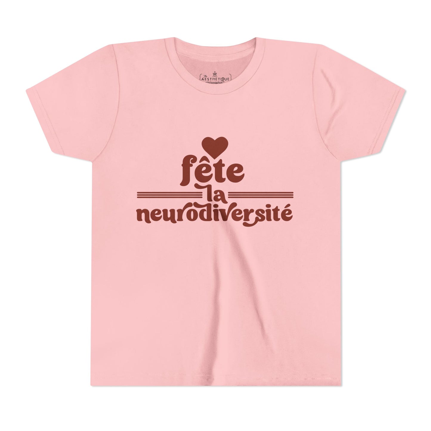 Fête la Neurodiversité Celebrate Neurodiversity - YOUTH Short Sleeve Tee