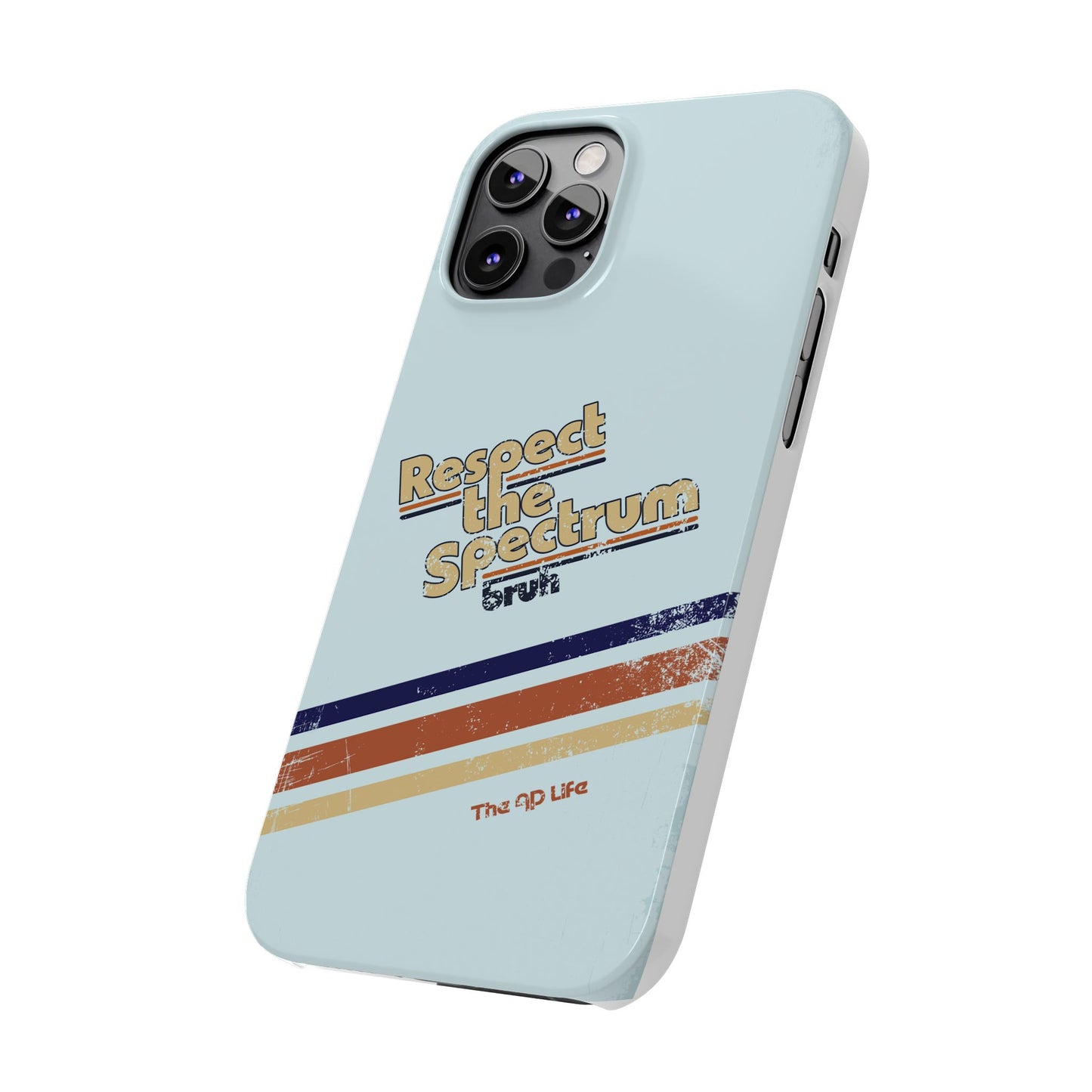 Respect The Spectrum - iPhone Case