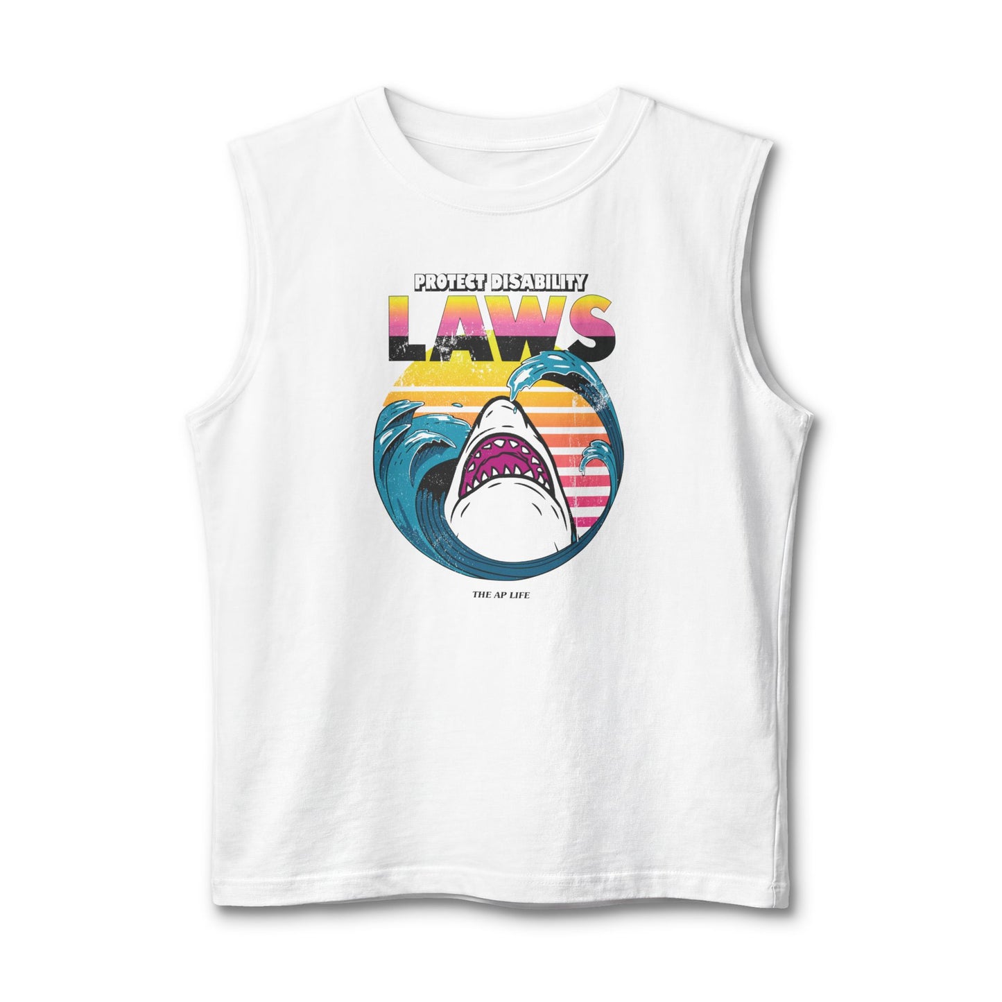 Protect Disability Laws - Adult Unisex Jersey Muscle Tank