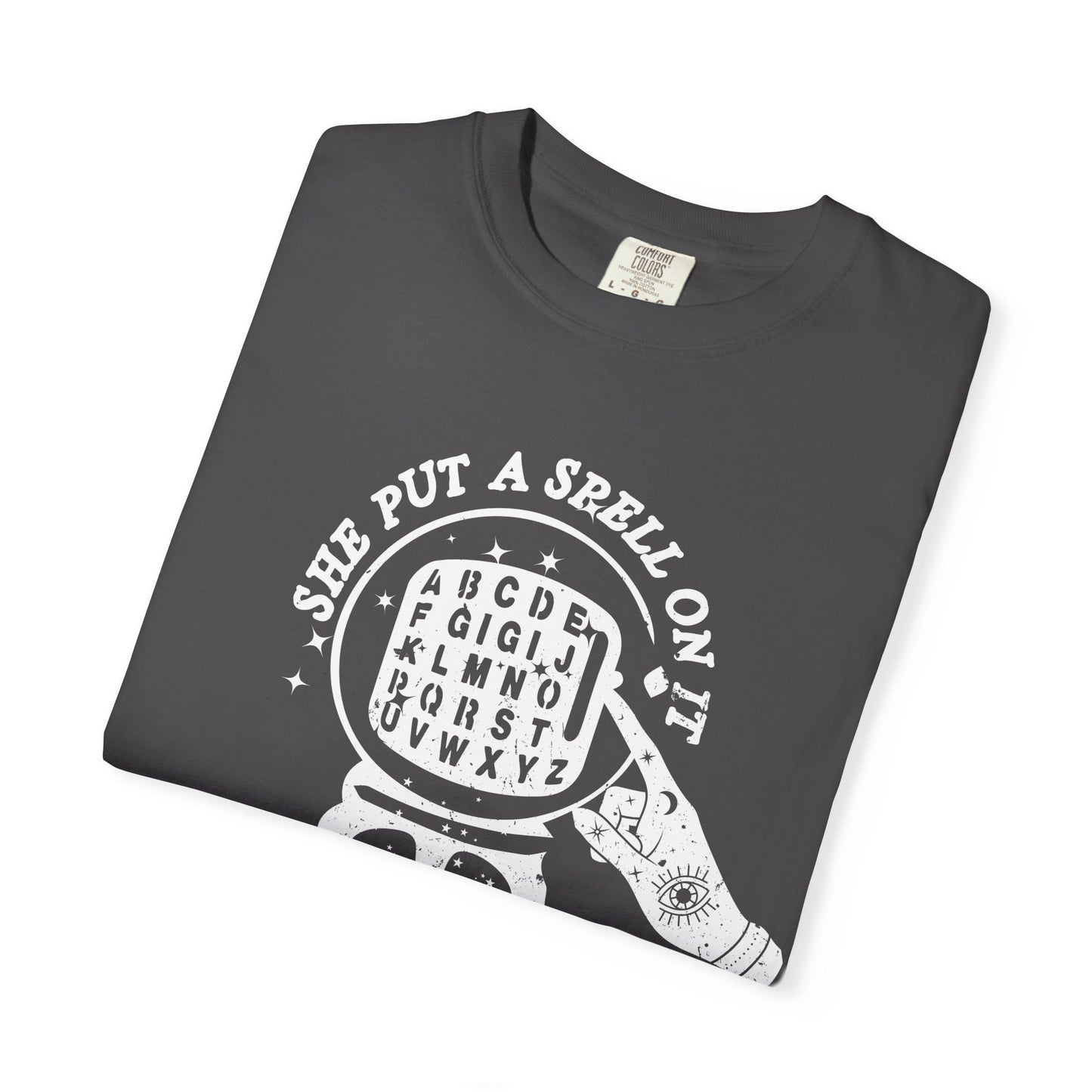 She Put a Spell on it - The Gigi Board - Adult Unisex Tee - Watch Gigi Spell Fundraiser