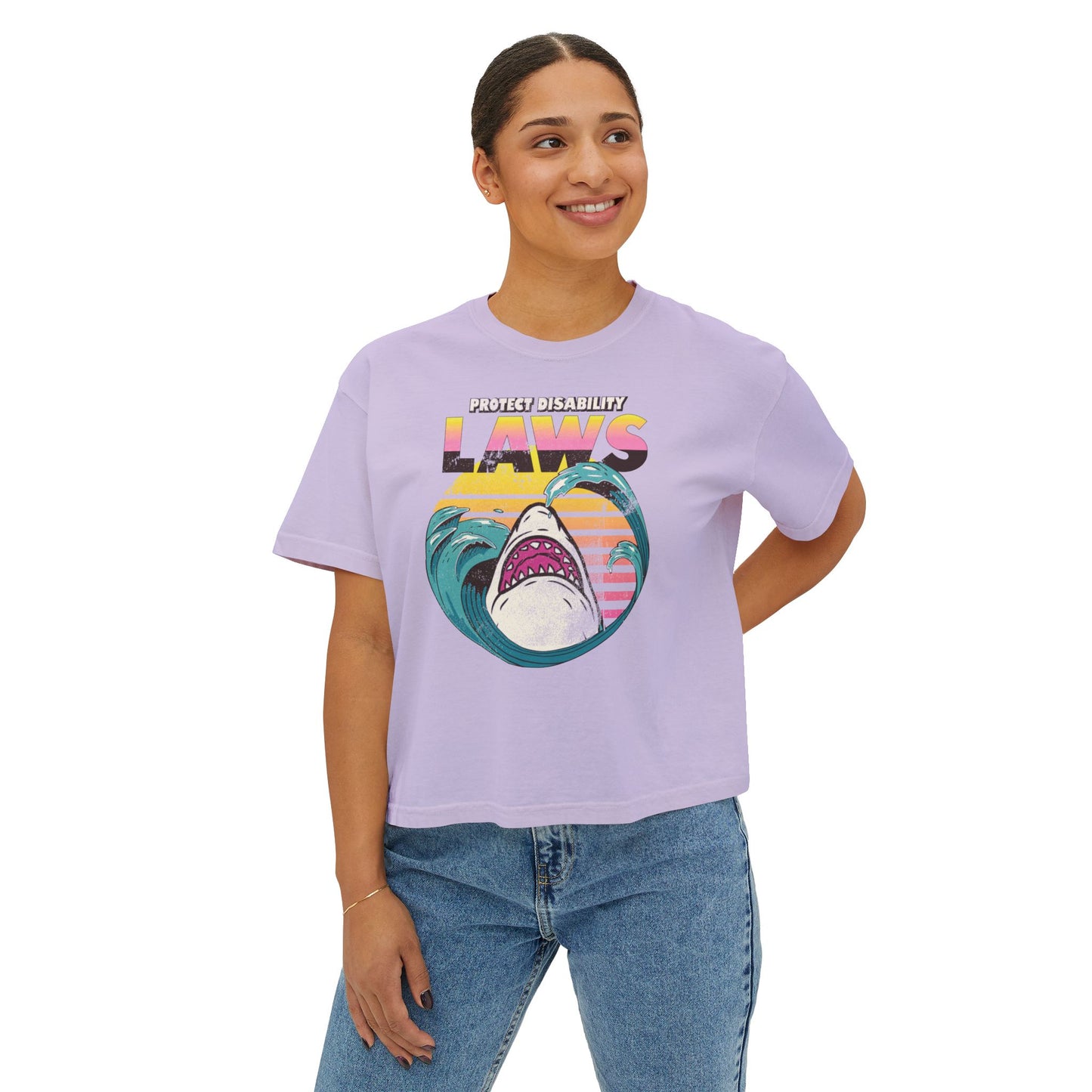 Protect Disability Laws - Women's Boxy Tee