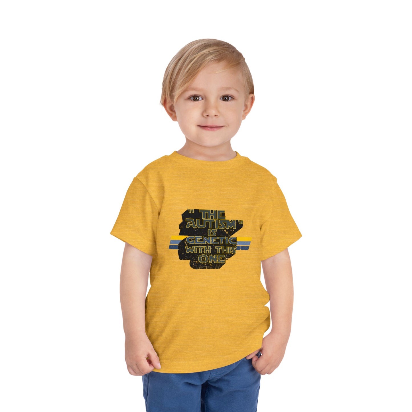 "The Autism" is Genetic with This One - Toddler Unisex Tee