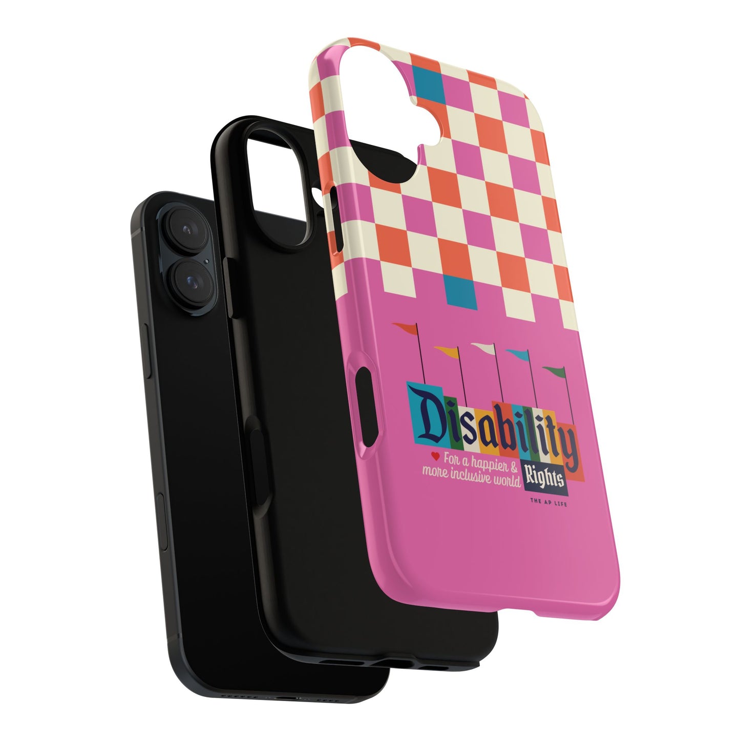 Disability Rights for a Happier & More Inclusive World - Android Phone Case for Google Pixel & Samsung Phones