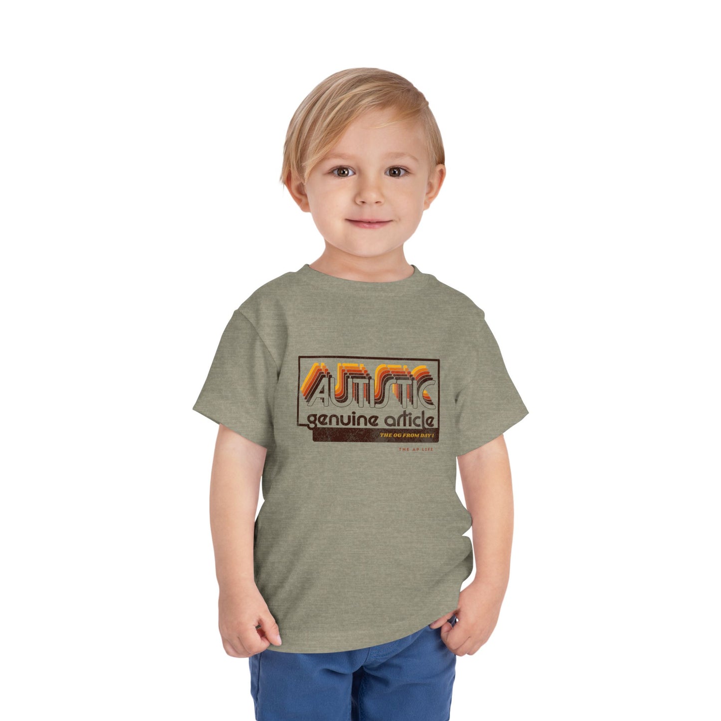 Autistic - Genuine Article - The OG Since Day 1 - Toddler Unisex Tee