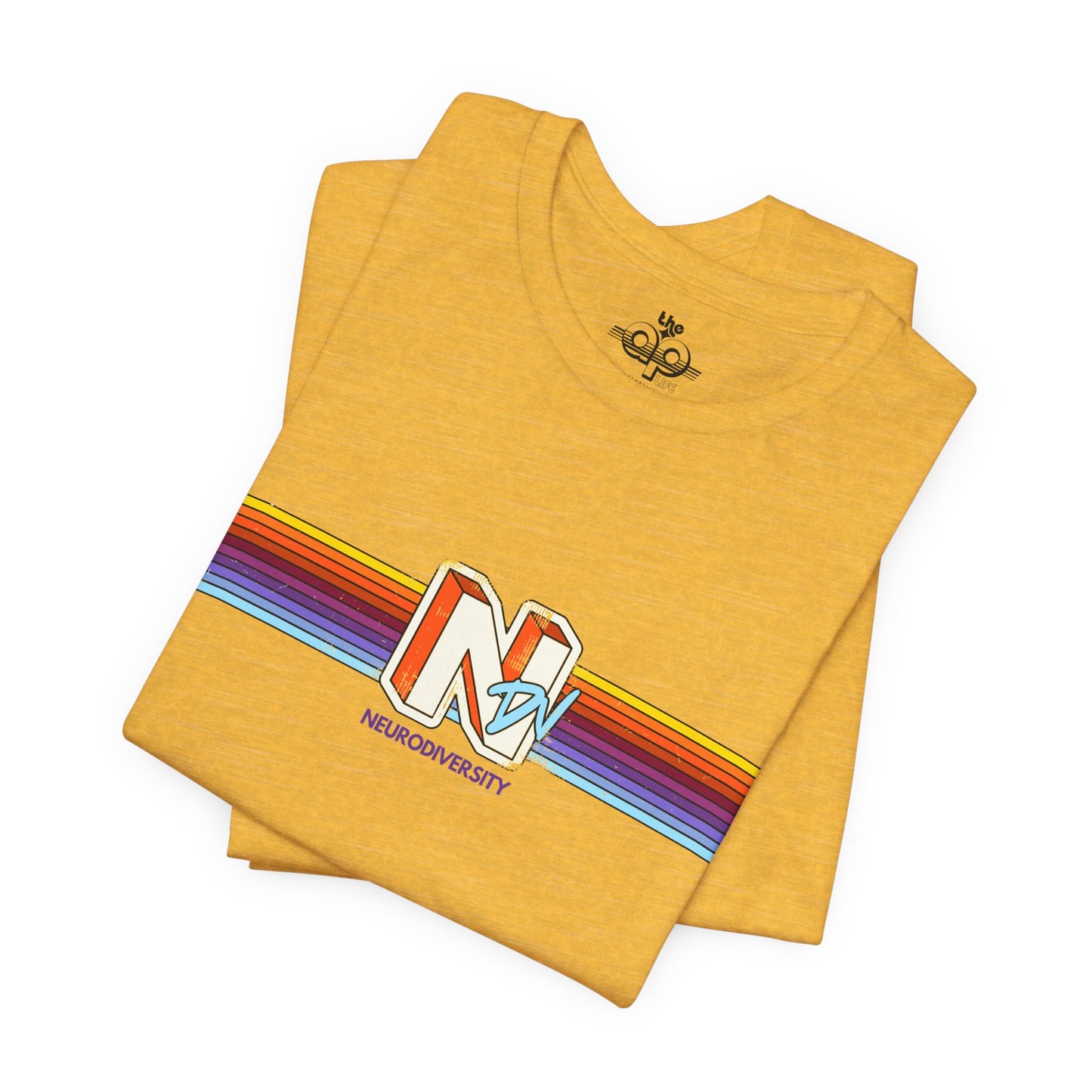 NDV - Neurodiversity - Adult Unisex Jersey Short Sleeve Tee