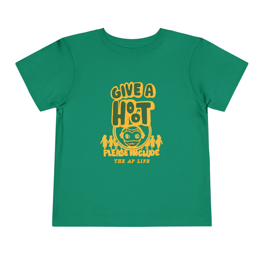 Give A Hoot  - Just Include - Retro PSA Style - Toddler Unisex Tee