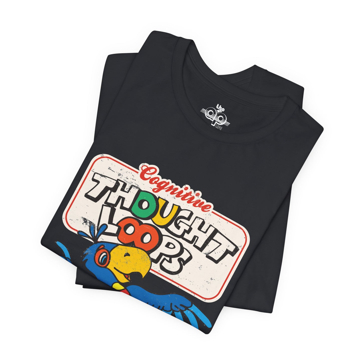 Cognitive Thought Loops - Where the Loop Stops, Nobody Knows - Adult Unisex Jersey Short Sleeve Tee