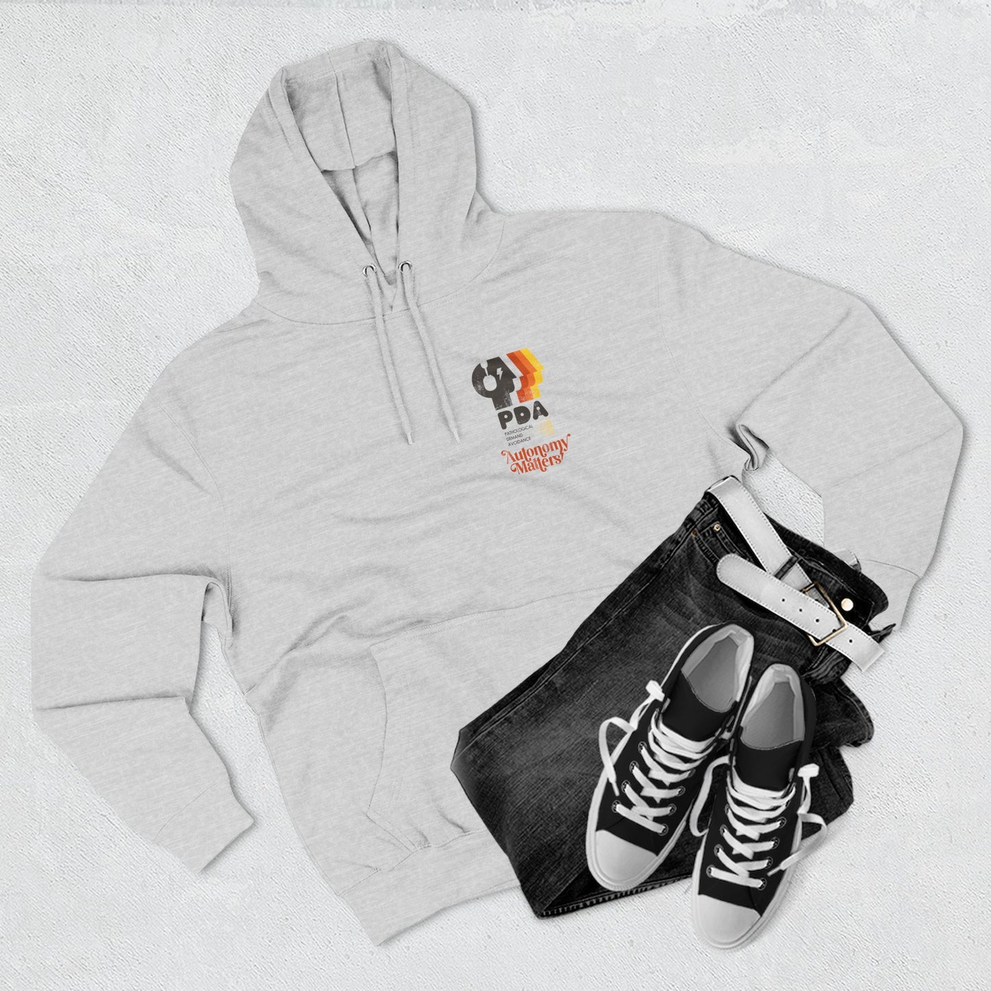 PDA - Pathological Demand Avoidance - Autonomy Matters - Adult Unisex Hoodie