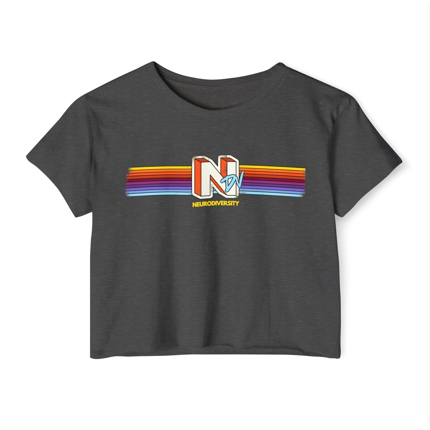 NDV - Neurodiversity - Women's Crop Top Tee