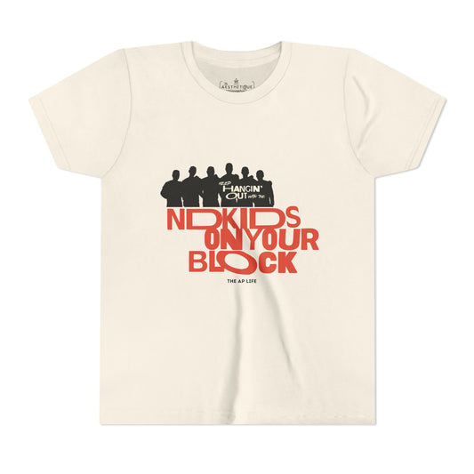 Hangin' Out with the ND Kids on Your Block - Youth Short Sleeve Tee