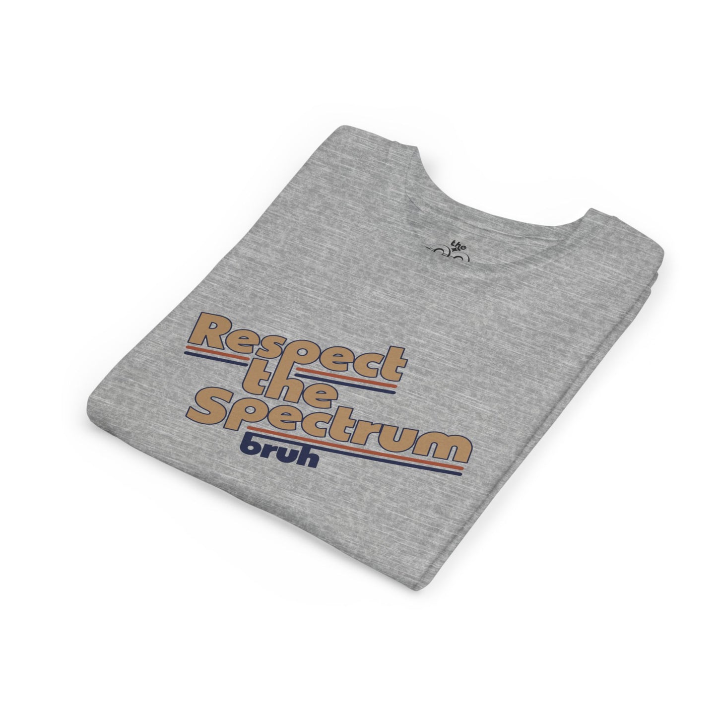 Respect The Spectrum, Bruh - Youth Unisex Short Sleeve Tee