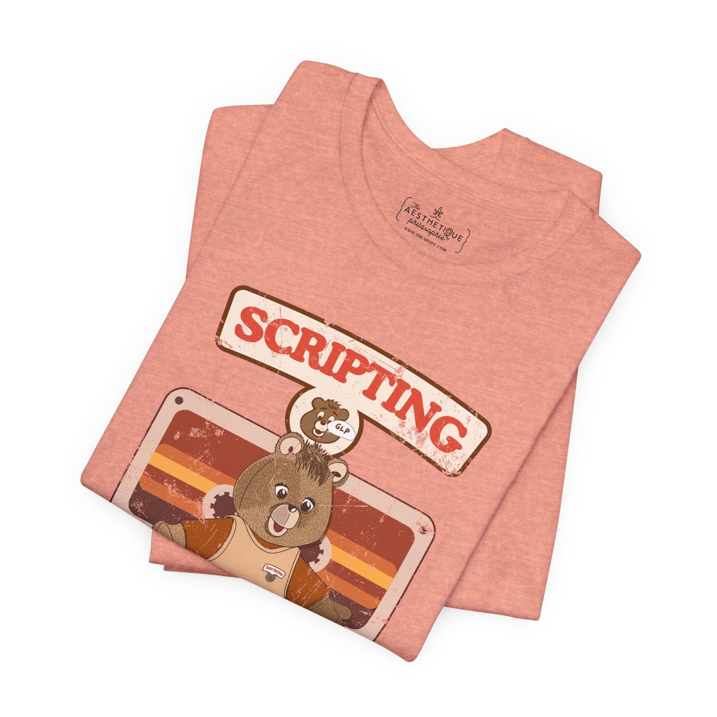 Scripting is Iconic - GLP - Teddy RecSpin - Adult Unisex Jersey Tee