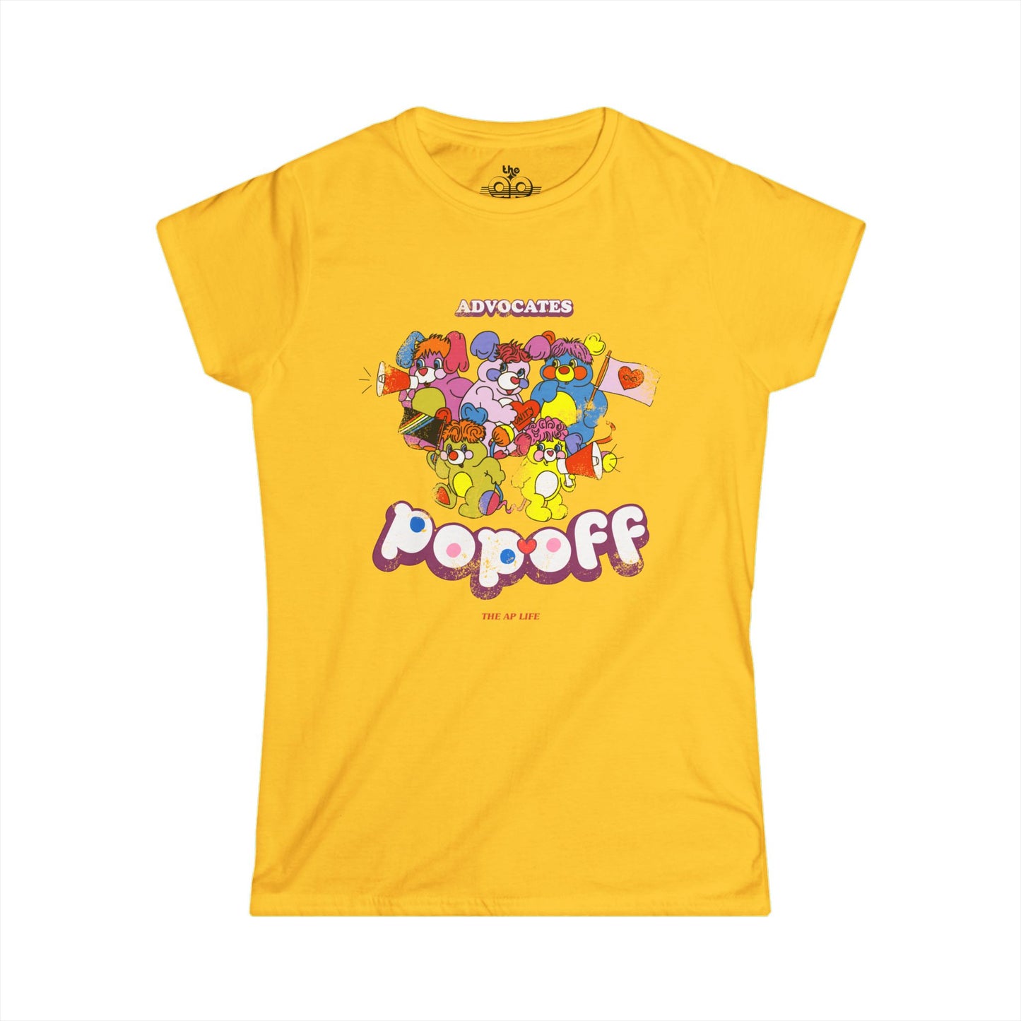 Advocates, Pop-Off  - Women's Semi-Fitted Tee