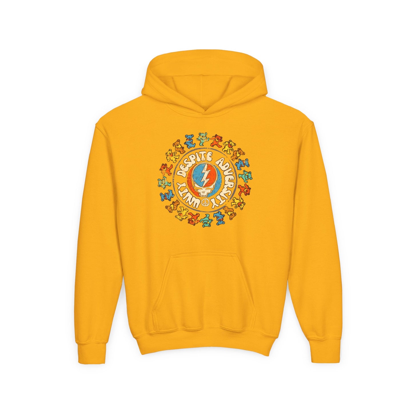 Unity Despite Adversity - Youth Heavy Blend Hooded Sweatshirt