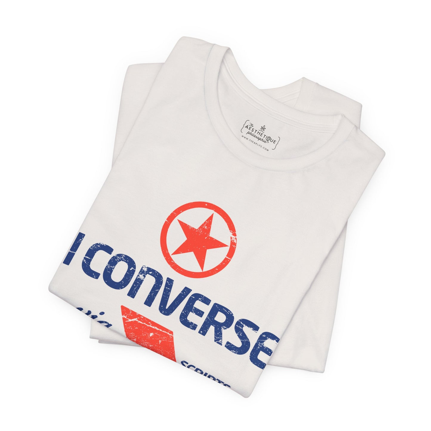 I Converse Via Scripts - GLP - Adult Unisex Jersey Tee