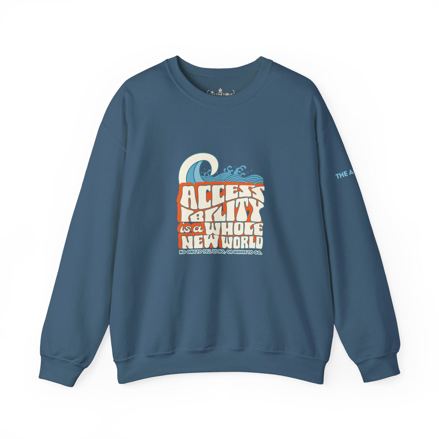 Access Ability Crewneck Sweatshirt - Unisex Heavy Blend™