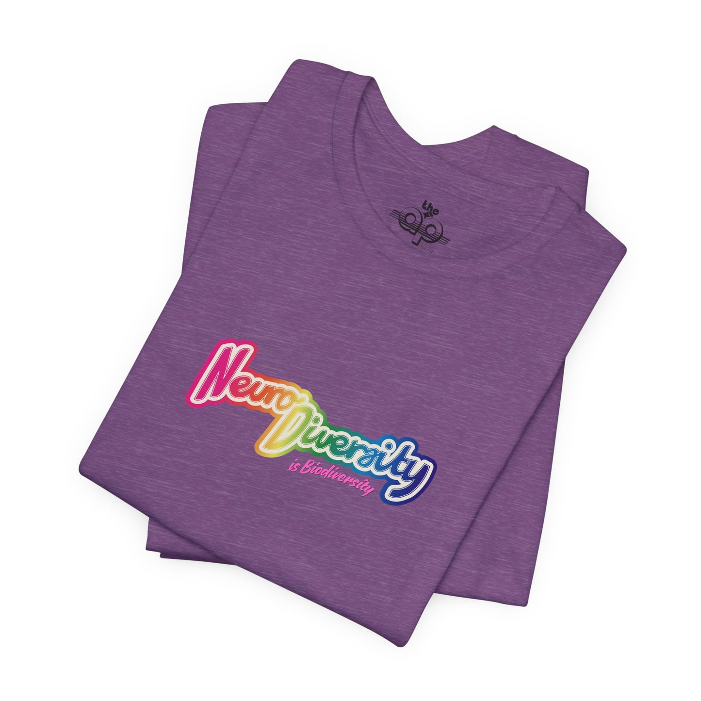 Neurodiversity is Biodiversity - Adult Unisex Jersey Short Sleeve Tee