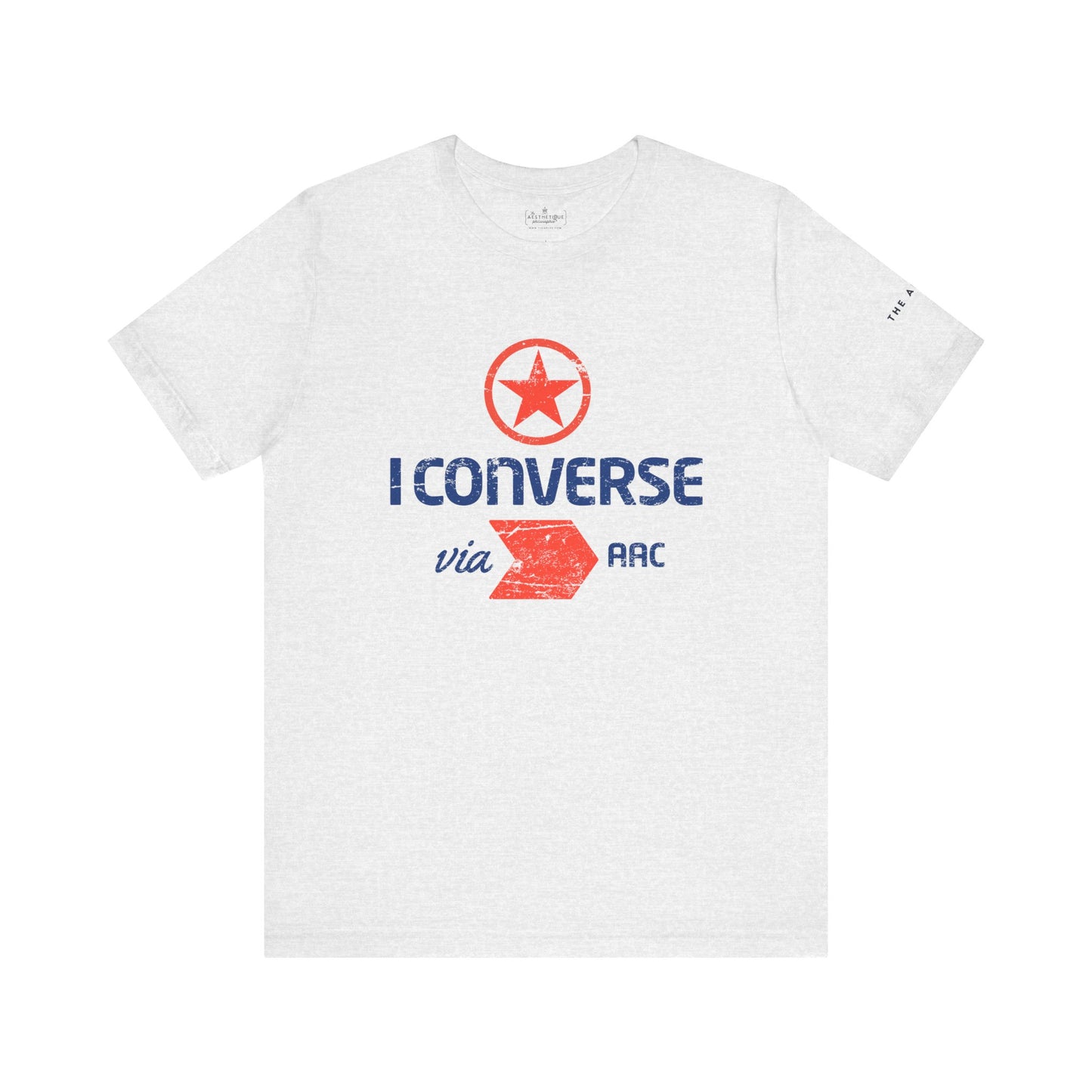 I Converse Via AAC - Unisex Jersey Short Sleeve Tee