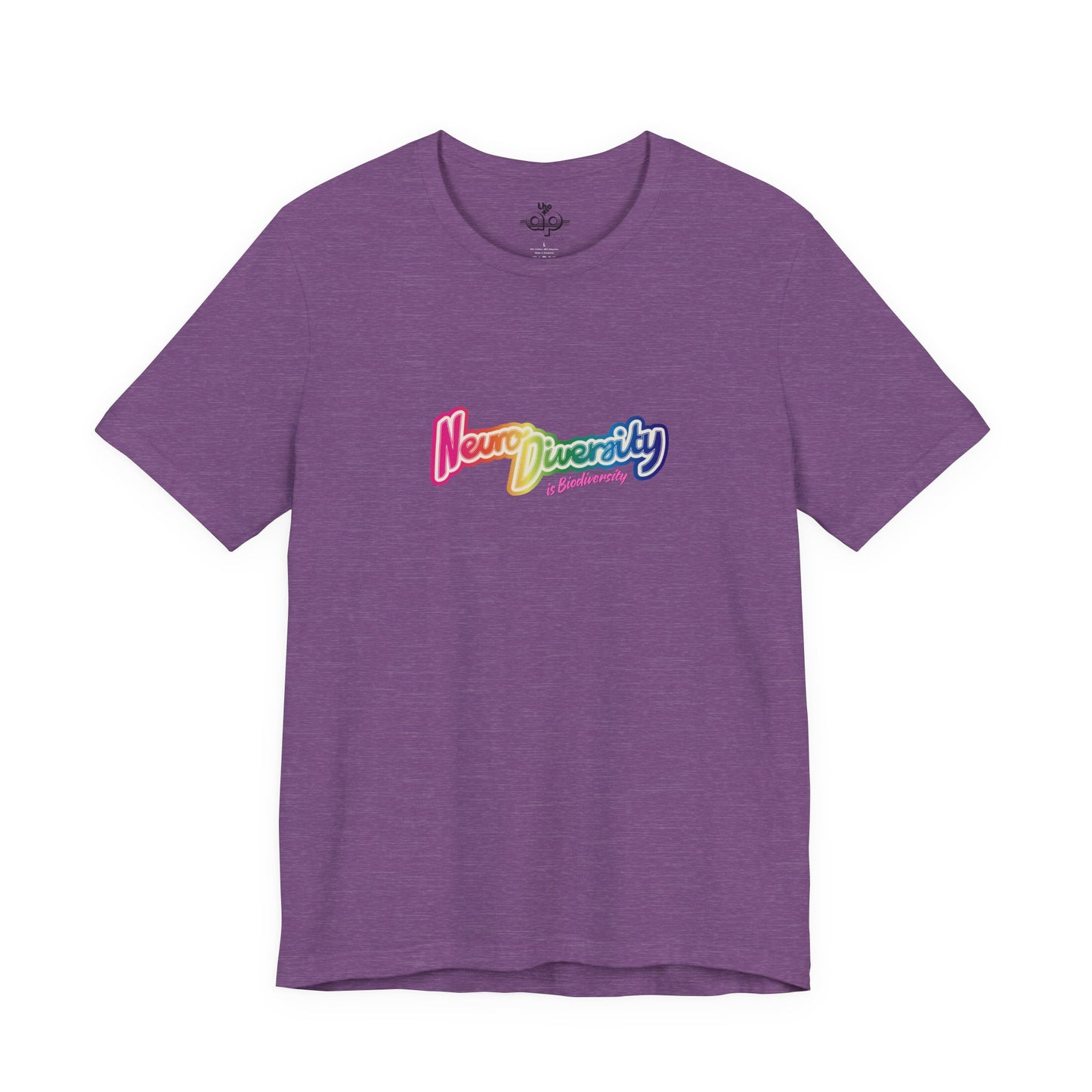 Neurodiversity is Biodiversity - Adult Unisex Jersey Short Sleeve Tee