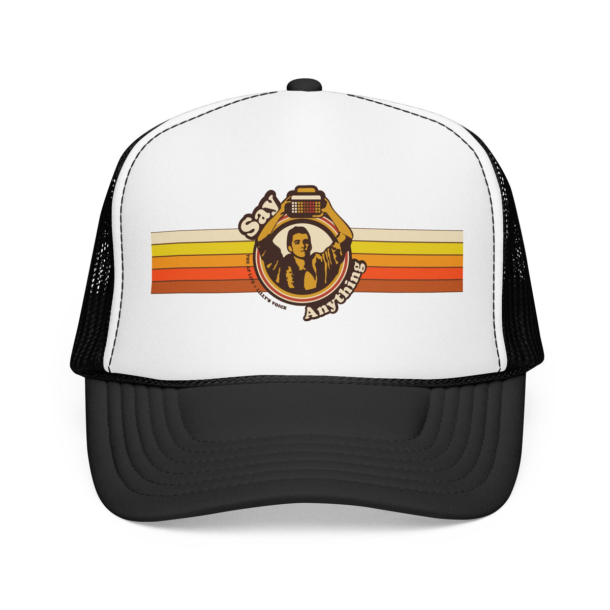Say Anything - AAC - Lilly's Voice + The AP Life Collab - Foam Trucker Hat