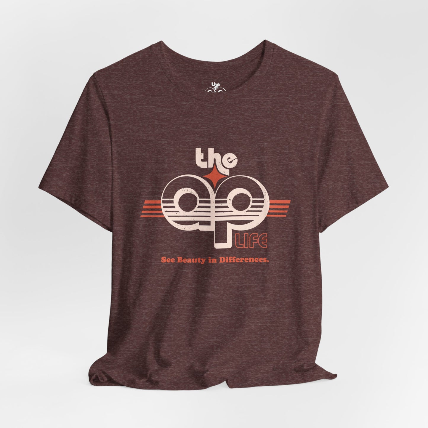 The AP Life - See Beauty in Differences - Adult Unisex Jersey Short Sleeve Tee