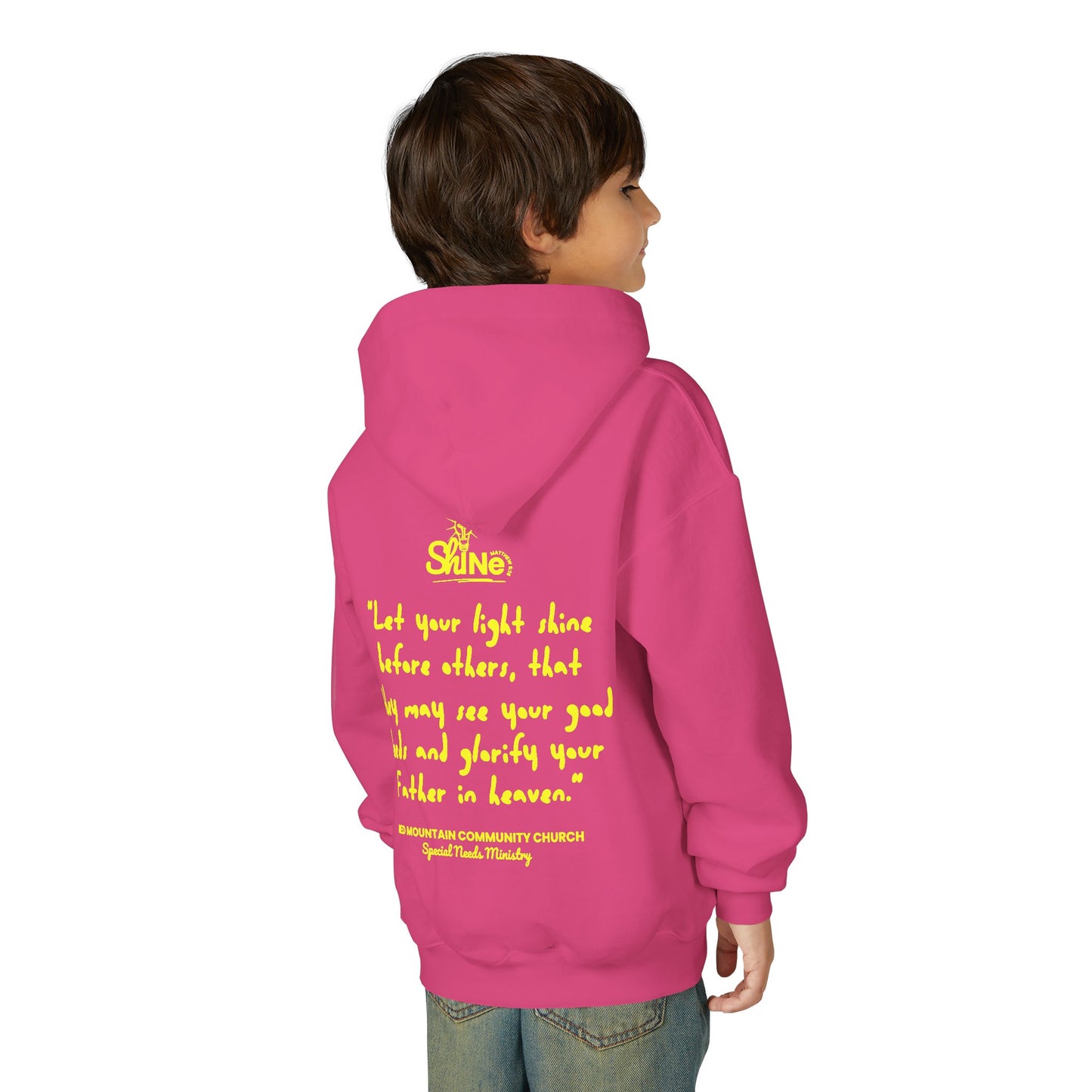RMCC Shine Program Youth Unisex Heavy Blend Hooded Sweatshirt