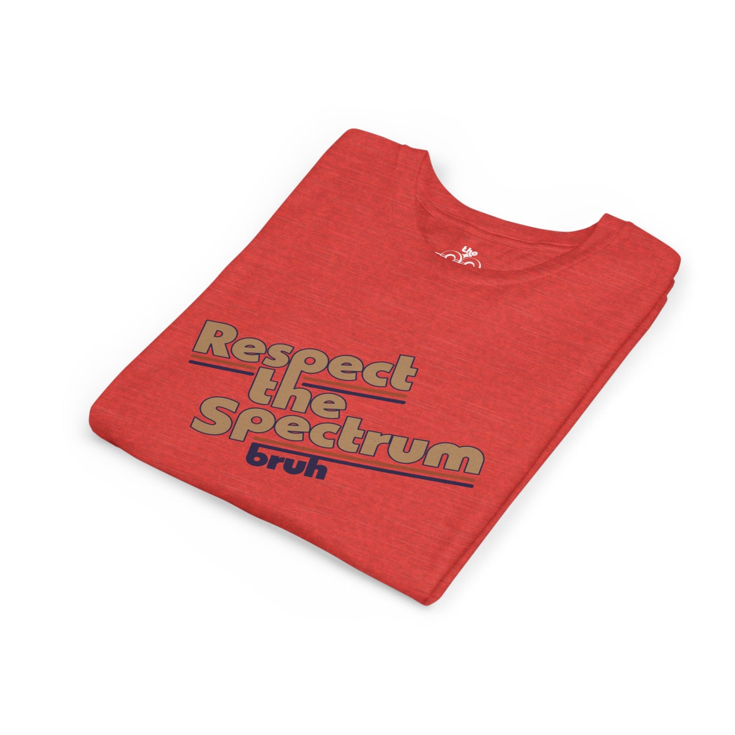 Respect The Spectrum, Bruh - Youth Unisex Short Sleeve Tee
