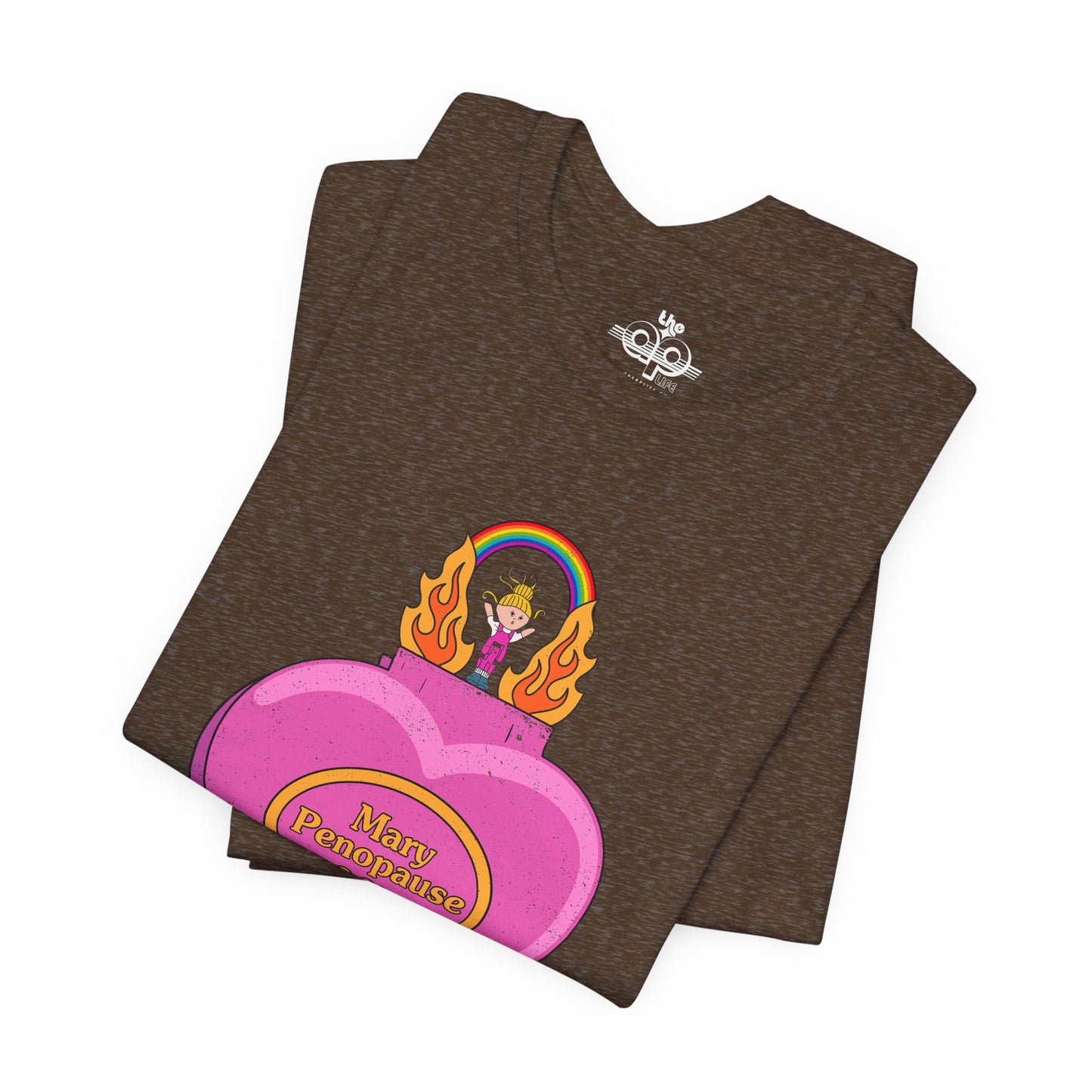 Mary Penopause - Small Triggers, Big Emotions - Adult Unisex Jersey Short Sleeve Tee