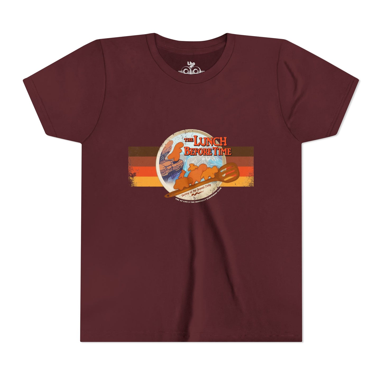 The Lunch Before Time - Serving Up The Sequels Daily - Unisex Youth Short Sleeve Tee - Collab with TMEC