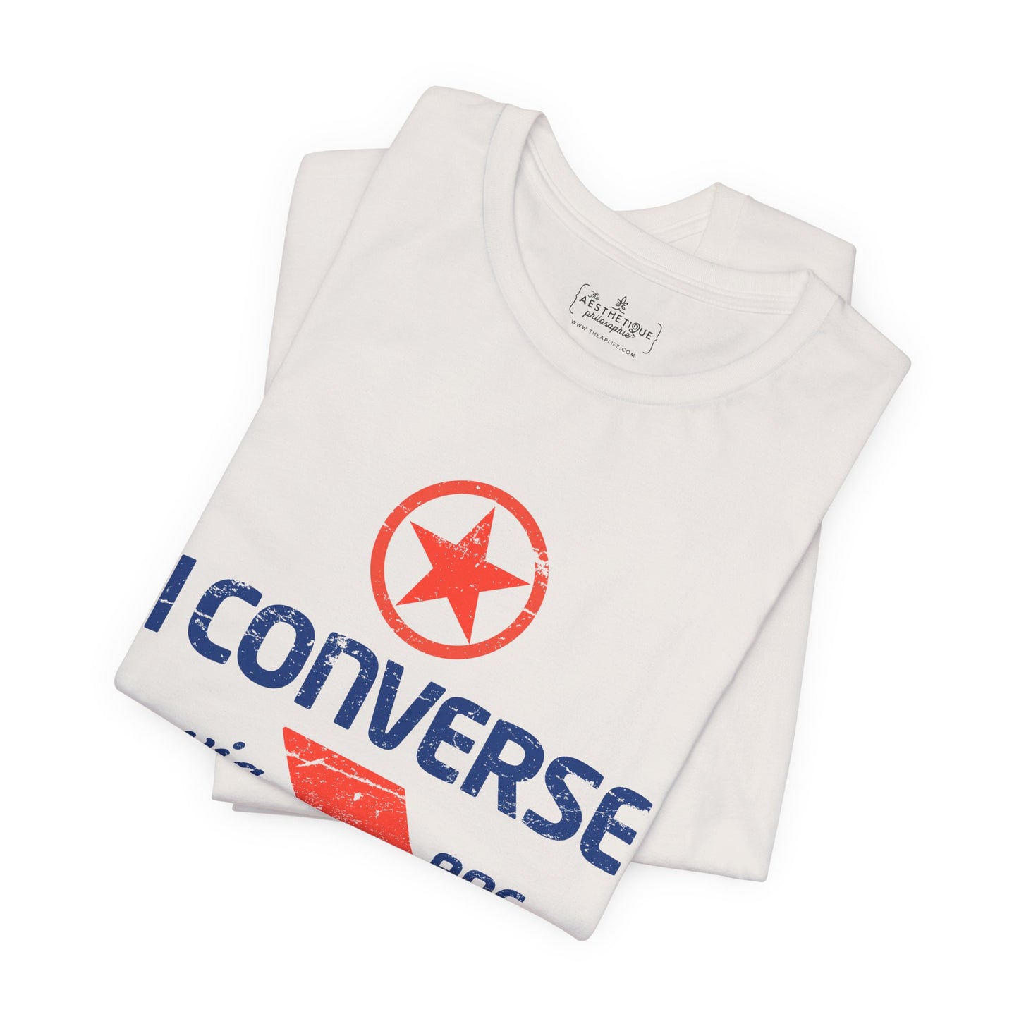 I Converse Via AAC - Unisex Jersey Short Sleeve Tee