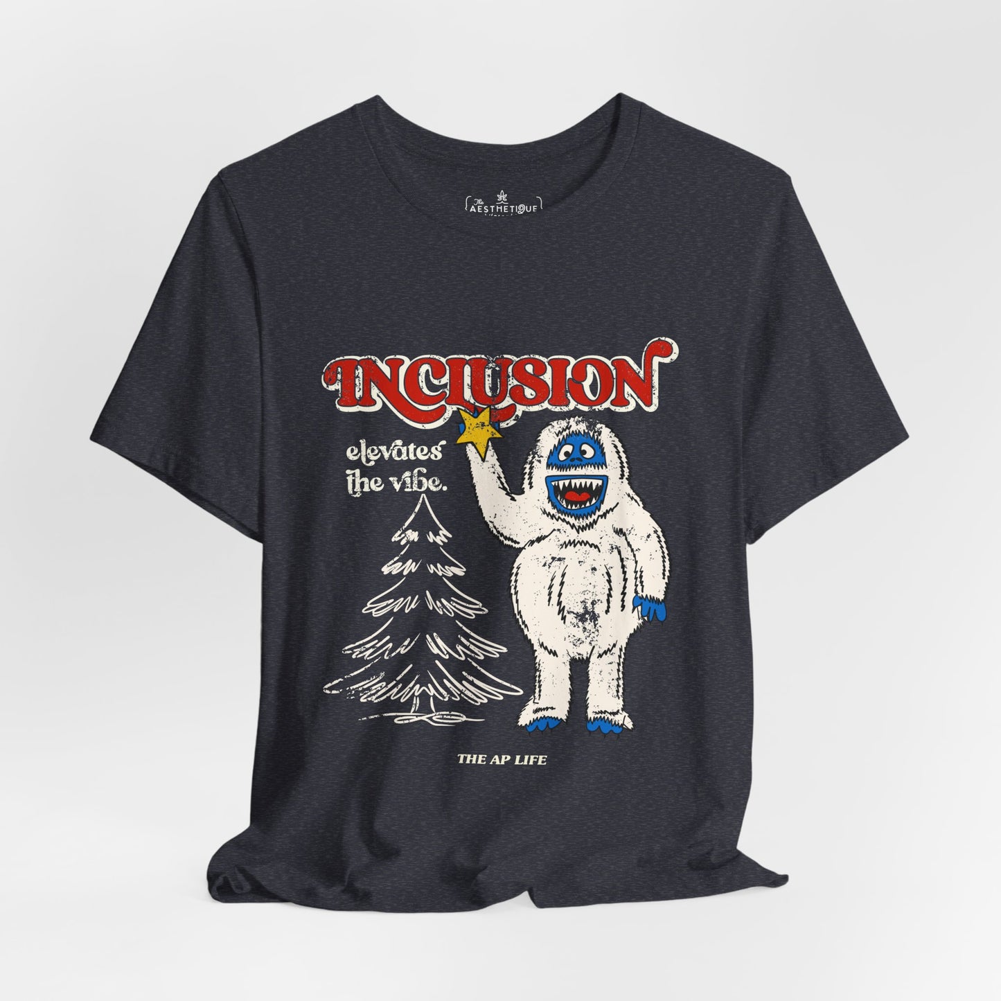 Inclusions Elevates the Vibe - Bumble - Adult Unisex Jersey Tee (Ships Internationally)