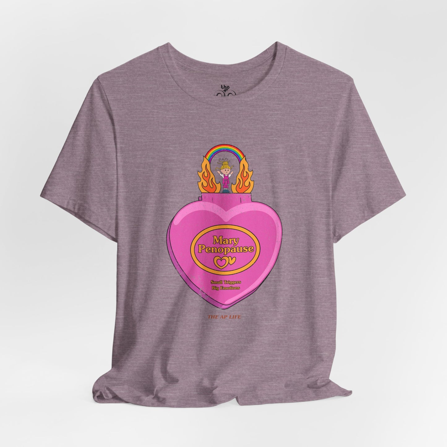 Mary Penopause - Small Triggers, Big Emotions - Adult Unisex Jersey Short Sleeve Tee