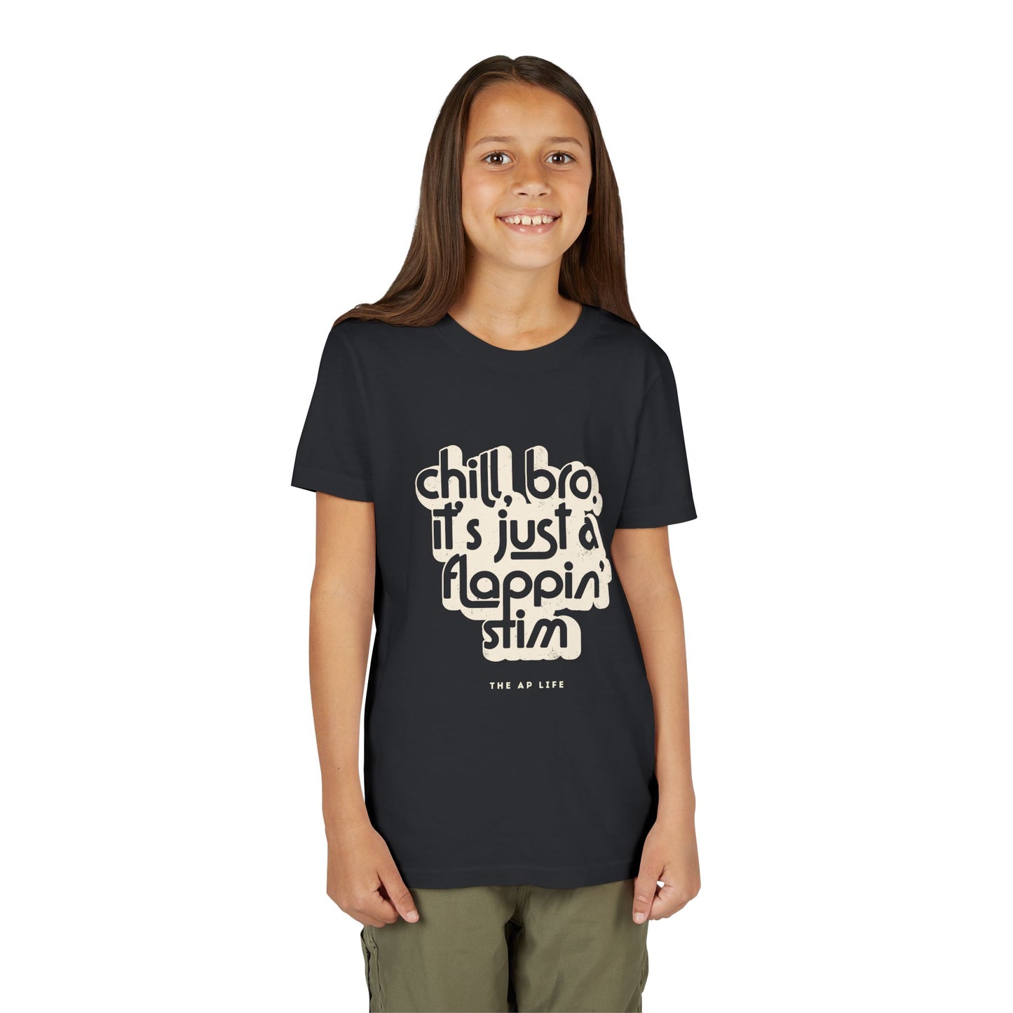 Chill, Bro. It's Just a Flappin' Stim - Youth Unisex Tee